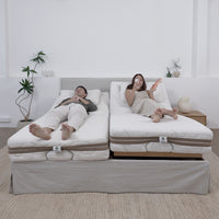 Ergonomic Motorised Slatted Bed Frame